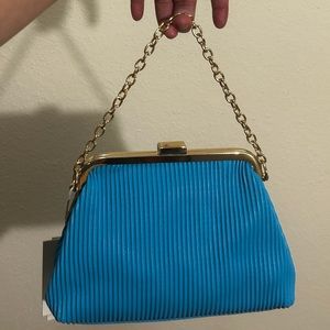 Bright Blue Handbag
